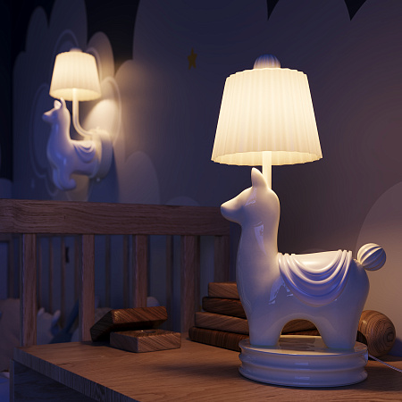 Настольная лампа светодиодная Maytoni Senor Alpaca MOD377TL-L5W3K