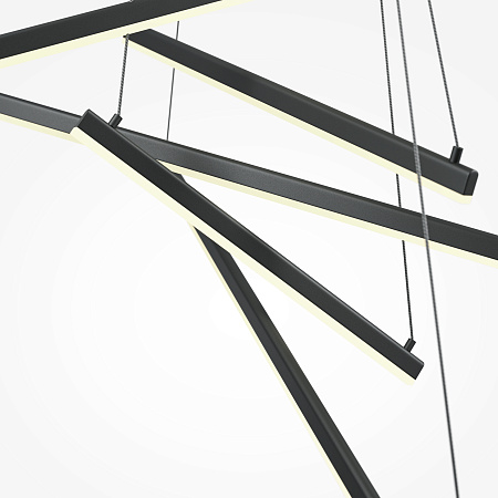 Люстра Maytoni Line MOD016PL-L96BK