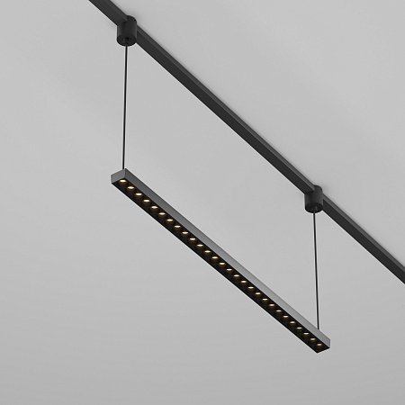 Трековый однофазный светодиодный светильник Maytoni Elasity Points TR169-1-26W3K-M-B