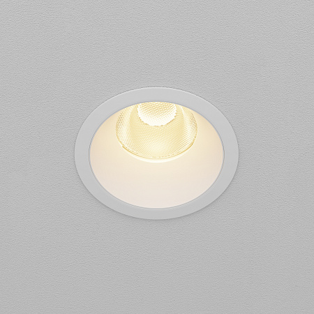 Светильник встраиваемый светодиодный Maytoni Dip DL117-15W-2.7K-W