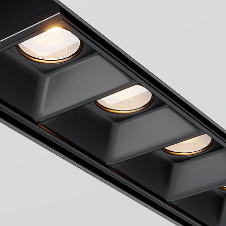 Трековый магнитный однофазный светодиодный светильник Maytoni Points Gravity TR076-2-20W3K-B