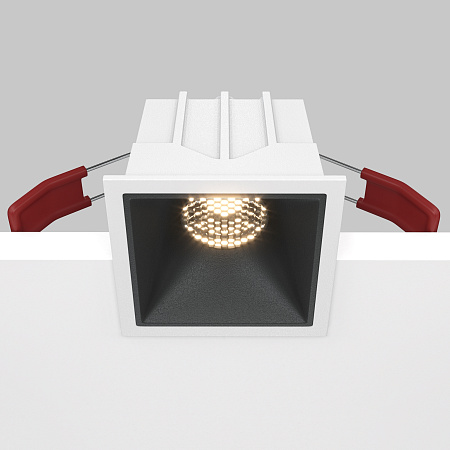 Светильник встраиваемый Maytoni Alfa LED DL043-01-10W3K-D-SQ-WB