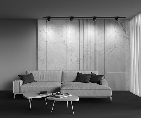 Трековый однофазный светодиодный светильник  Maytoni Unity ONDA TR007-1-18W4K-B-1