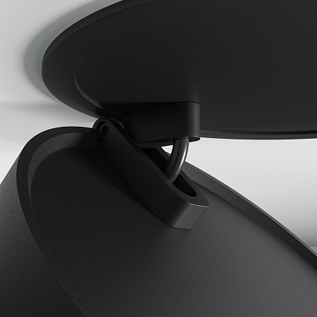 Светильник встраиваемый светодиодный Maytoni Onda DL024-18W3K-B Светильник встраиваемый светодиодный Maytoni Onda DL024-18W3K-B