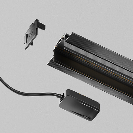 Ввод питания(2м) для встраиваемого монтажа Maytoni Radity TRA084B-12B-200 Ввод питания(2м) для встраиваемого монтажа Maytoni Radity TRA084B-12B-200