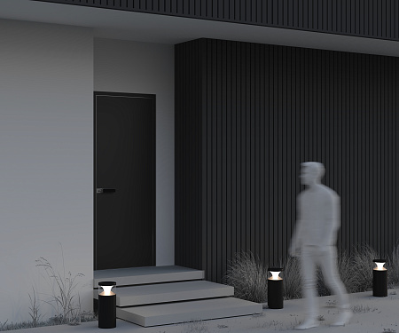 Уличный ландшафтный светодиодный светильник Maytoni Pyro O496FL-L21B3K1