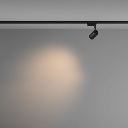 Трековый однофазный светодиодный светильник Maytoni Unity Vuoro TR003-1-6W3K-M-B