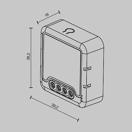 WIFI диммер одноканальный Maytoni MD005 WIFI диммер одноканальный Maytoni MD005