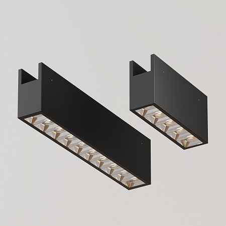 Трековый уличный магнитный светодиодный светильник  Maytoni Elasity Points O-TR01-3-S-20WB3K