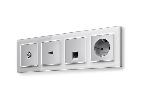 Рамка 4-постовая Ambrella Volt ALFA Platos AF330404