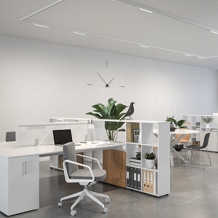 Трековый однофазный светодиодный светильник Maytoni Unity Basis TR000-1-10W3K-W