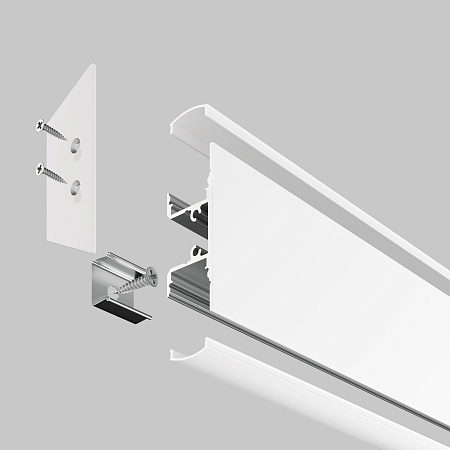 Профиль Maytoni Алюминиевый профиль  ALM-1848-W-2M