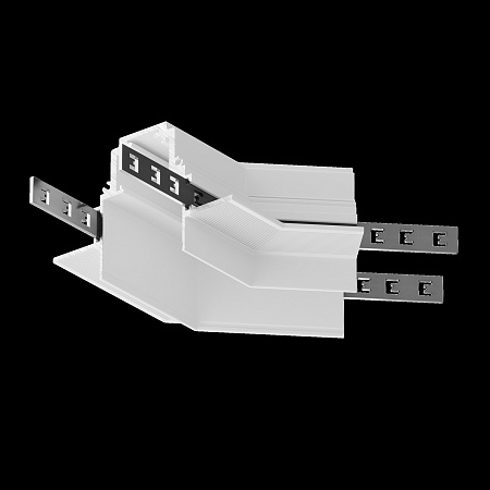 Угол для соединения 135° встраиваемого однофазного шинопровода Maytoni Gravity TRA010CLO-42W Угол для соединения 135° встраиваемого однофазного шинопровода Maytoni Gravity TRA010CLO-42W