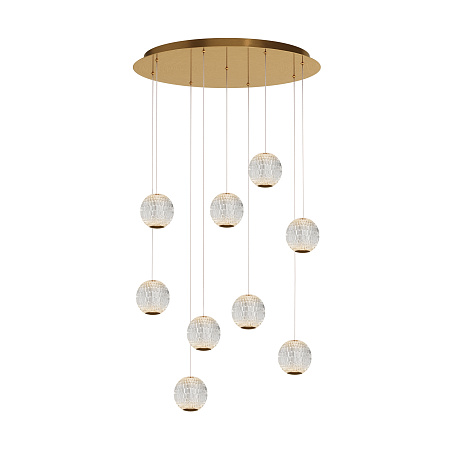 Люстра подвесная светодиодная Maytoni Sapphire MOD293PL-L56BS3K Люстра подвесная светодиодная Maytoni Sapphire MOD293PL-L56BS3K