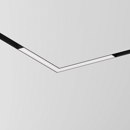 Трековый магнитный однофазный светодиодный светильник Maytoni Basis Gravity TR078-2-24W4K-B