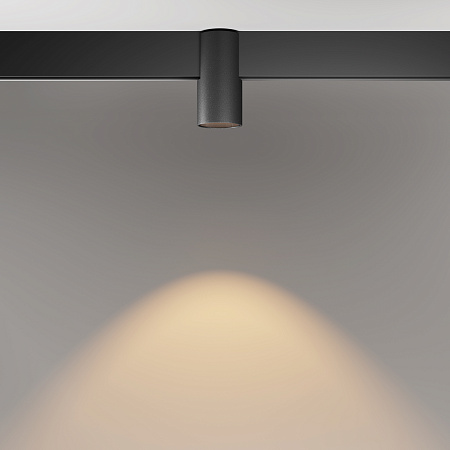 Трековый магнитный светодиодный светильник Maytoni Exility Alfa TR122-2-7W3K-B Трековый магнитный светодиодный светильник Maytoni Exility Alfa TR122-2-7W3K-B