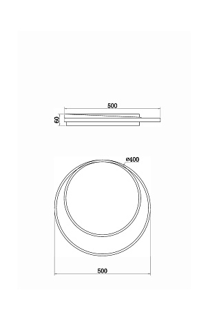 Светильник настенно-потолочный светодиодный Freya Lisoa Market FR10032CL-L98W Светильник настенно-потолочный светодиодный Freya Lisoa Market FR10032CL-L98W