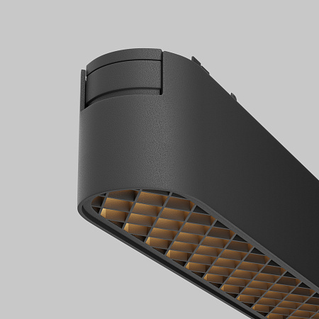 Трековый магнитный однофазный светодиодный светильник Maytoni Radity TR084-1-12W3K-B