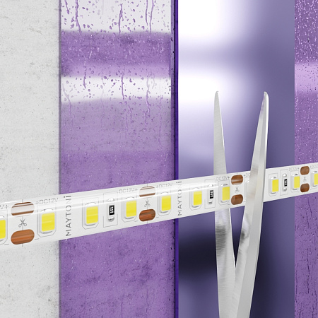 Светодиодная лента 9,6Вт/м 12V IP65 4000K Maytoni 10112 Светодиодная лента 9,6Вт/м 12V IP65 4000K Maytoni 10112