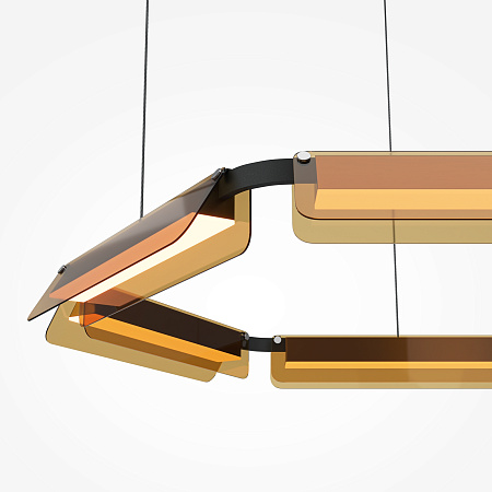 Люстра подвесная светодиодная Maytoni Flat MOD296PL-L60BC3K Люстра подвесная светодиодная Maytoni Flat MOD296PL-L60BC3K