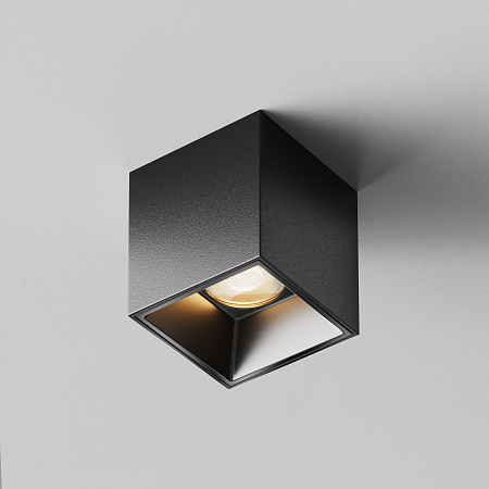 Светильник потолочный светодиодный Maytoni Alfa LED C064CL-5W2.7K-SQ-B