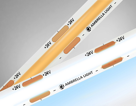 Светодиодная лента 10Вт/м 24V IP20 6500K Ambrella light ILLUMINATION GS4653