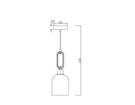 Подвесной светильник Freya Difuso FR5178PL-01N