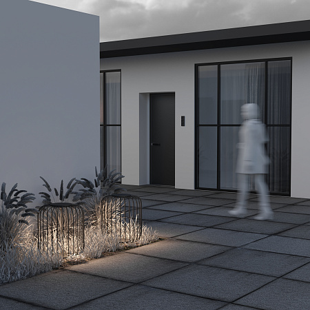 Уличный ландшафтный светодиодный светильник Maytoni Wisp O478FL-L18GF3K