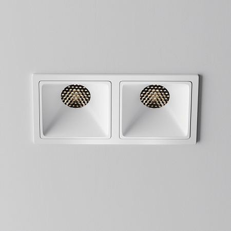 Светильник встраиваемый светодиодный Maytoni Alfa LED DL043-02-10W4K-SQ-W-1