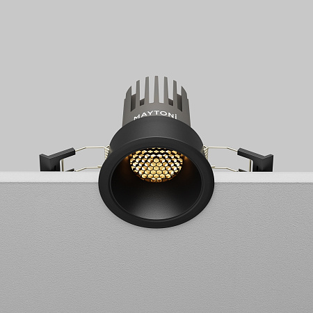 Светильник встраиваемый светодиодный Maytoni Dip DL123-10W-2.7K-B Светильник встраиваемый светодиодный Maytoni Dip DL123-10W-2.7K-B