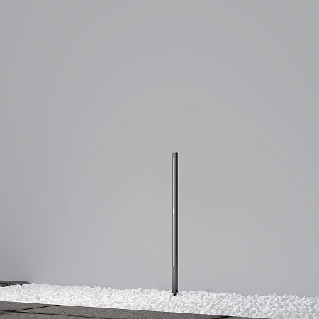 Уличный грунтовый светодиодный светильник Maytoni Pole O440FL-L12GF3K