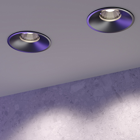 Светильник встраиваемый Maytoni Round DL058-12W4K-B Светильник встраиваемый Maytoni Round DL058-12W4K-B