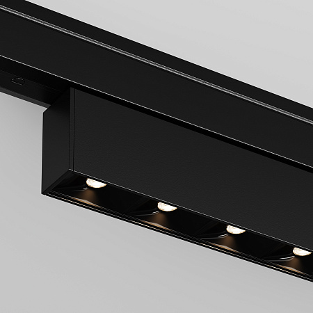 Трековый магнитный светодиодный светильник Maytoni Levity Points TR193-1-10W3K-M-B Трековый магнитный светодиодный светильник Maytoni Levity Points TR193-1-10W3K-M-B