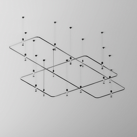 Радиусный коннектор для шинопровода Maytoni Flarity TRX154-RC80-B