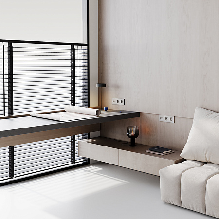 Розетка встраиваемая VOLTUM S70 с заземлением и защитными шторками, с USB, A+С, (кашемир) VLS040503