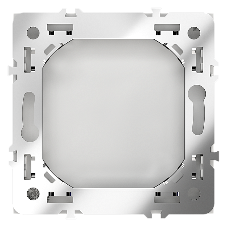 Заглушка VOLTUM S70 с суппортом, (белый матовый) VLS080102