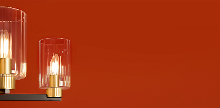 Люстра на штанге Freya Ombre FR2051CL-05BBS