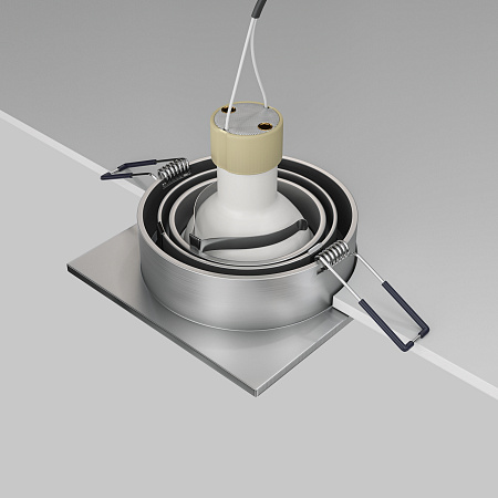 Встраиваемый светильник Maytoni Atom DL024-2-01S