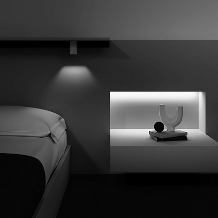 Трековый магнитный светодиодный светильник Maytoni Exility Alfa TR121-2-7W3K-W