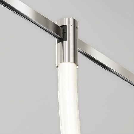 Трековый однофазный магнитный светодиодный светильник Maytoni Flarity Tau TR154-1-27W4K-PT Трековый однофазный магнитный светодиодный светильник Maytoni Flarity Tau TR154-1-27W4K-PT