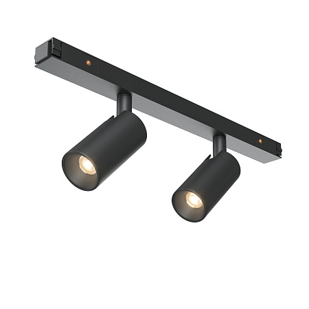 Трековый магнитный светодиодный светильник Maytoni Basity Focus Duo TR176-1-2X3WTW-M-B Трековый магнитный светодиодный светильник Maytoni Basity Focus Duo TR176-1-2X3WTW-M-B