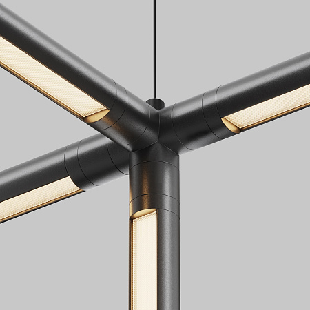 Х-образный вертикальный коннектор для системы без ввода питания Maytoni Shelf CA019L4C-B