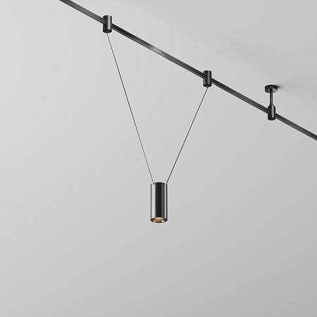 Трековый магнитный светодиодный светильник Maytoni Flarity Focus Led TR157-1-12W4K-B