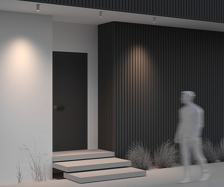 Уличный потолочный светодиодный светильник Maytoni Luxe O500CL-L5W3K