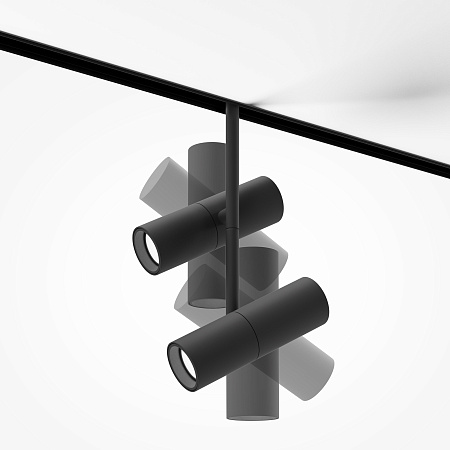 Трековый магнитный светодиодный светильник Maytoni Exility Elti Duo TR005-4-2X12W-DS-B Трековый магнитный светодиодный светильник Maytoni Exility Elti Duo TR005-4-2X12W-DS-B