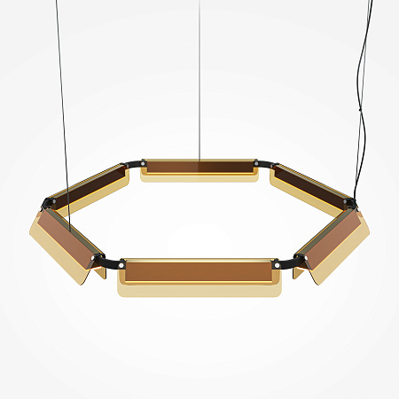 Люстра подвесная светодиодная Maytoni Flat MOD296PL-L60BC3K Люстра подвесная светодиодная Maytoni Flat MOD296PL-L60BC3K