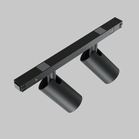 Трековый магнитный светодиодный светильник Maytoni Basity Focus Duo TR176-1-2X5WTW-M-B Трековый магнитный светодиодный светильник Maytoni Basity Focus Duo TR176-1-2X5WTW-M-B