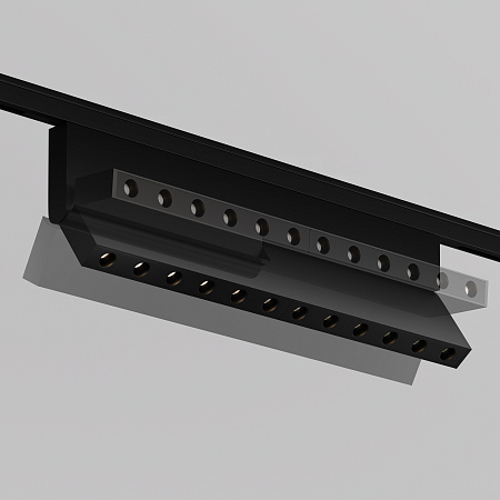 Трековый однофазный светодиодный светильник UNITY Maytoni Points Rot TR194-1-12W3K-M-B