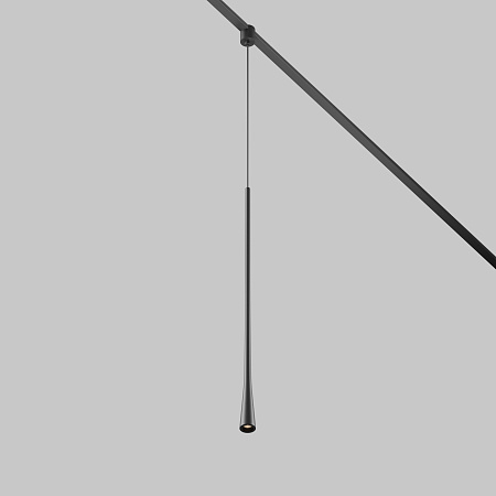 Трековый однофазный светодиодный светильник Maytoni Elasity Waist TR168-1-7W3K-M-B