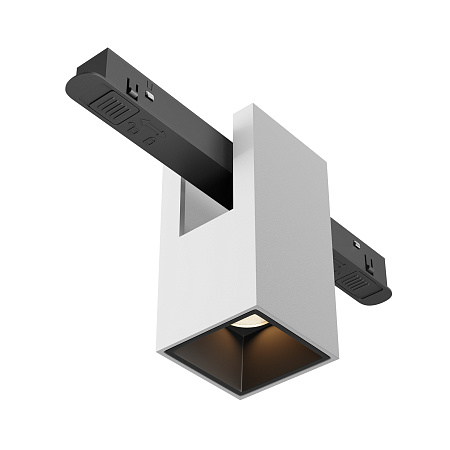 Трековый магнитный светодиодный светильник Maytoni Exility Alfa TR121-2-7W3K-W